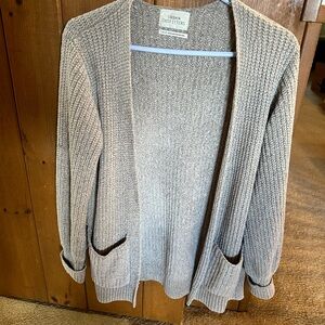 Urban Outfitters chunky cardigan sweater. Taupe color. XS but fits like a small.